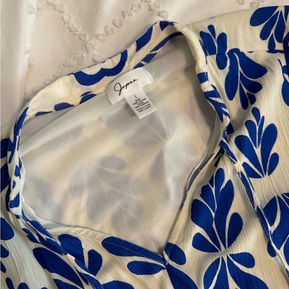 Boutique blue and white mini dress - Picture 5 of 6